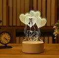 Lampada 3D Love