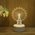 Lampada 3D Ruota panoramica