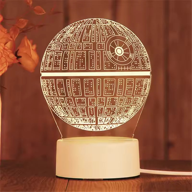 Lampada 3D Star Wars