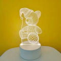Lampada 3D Orsetto con cappello