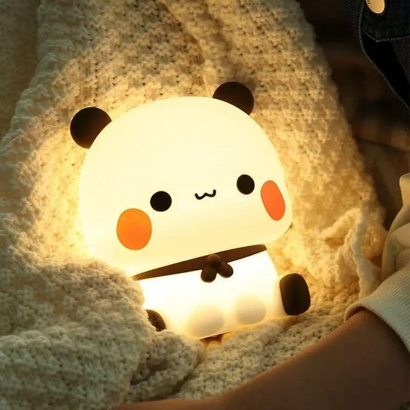 Lampada Notturna a LED a Forma di Panda Kawaii