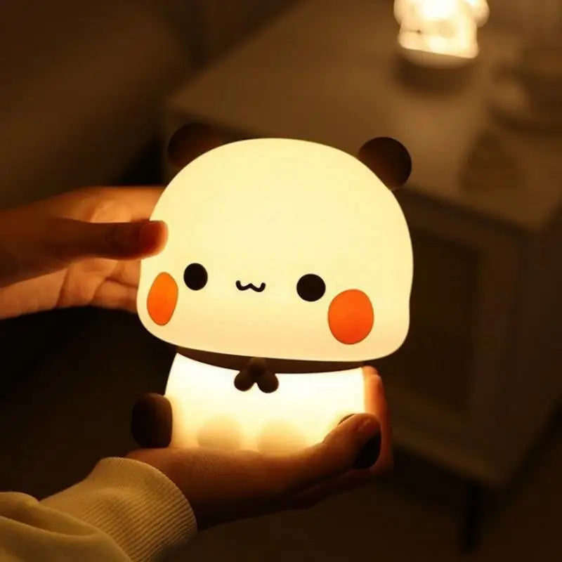 Lampada Notturna a LED a Forma di Panda Kawaii