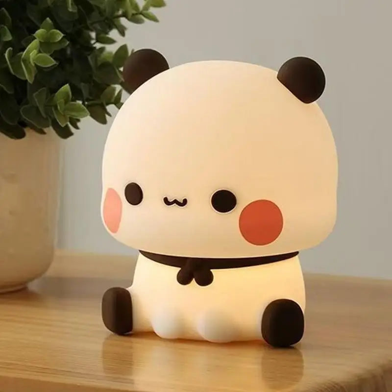 Lampada Notturna a LED a Forma di Panda Kawaii